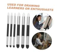 VILLCASE 12 Pinceles De Esponja Lavables Y Reutilizables Para Difuminar Útiles Escolares Para El Aula Pinceles Reutilizables Para Dibujar