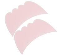 VILLCASE 2 Piezas Herramienta Multifuncional de Silicona para Maquillaje de Ojos Protector de Rímel y Plantilla para Delineador, Cómoda y Reutilizable para Uso en Casa o Viaje