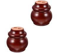 VILLCASE 2 Piezas Patas de los Muebles Patas de tocador de Repuesto para sofá Ajustables pies de sofá Tubo de Subida de Mesa Cortas Pata de la Mesa Metal