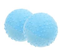 VILLCASE 2 Piezas Pelota de Juguete para Perros, Resistente a Mordidas | Goma Sólida, Estimulación Mental, Uso como Mordedor, para Cachorros y Perros Medianos o Grandes