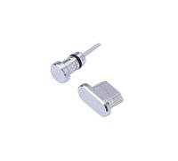 VILLCASE 2 Piezas Tapones Antipolvo para Conector de Auriculares Micro USB Color Compatible con Edge Honor