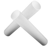 VILLCASE 2 piezas Tubos para Carteles y Arte Tubo Almacenamiento Resistente Protección Portátil para Posters y Documentos Reutilizable Material PP Seguro