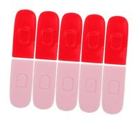VILLCASE 20 Piezas Adhesivas para Prensatelas Almohadillas de Plástico Resistentes y Fáciles de Instalar para Máquinas Overlock Coser Estándar Accesorio Duradero para Mejorar Precisión y