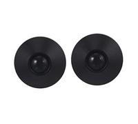 VILLCASE 2piezas Almohadilla para Teclado De Aluminio Soporte Elevado para Portátil para Teclado Mecanico Diseño Portable Patas Elevadas Soporte para