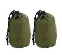 VILLCASE 2piezas Bolsa de Almacenamiento para Viajes con Cordón Compacta y Ligera para Acampar Caminatas o Emergencias