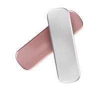 VILLCASE 2piezas Estuche Metálico para Lápices Contenedor Rígido para Bolígrafos para Escritorio De Oficina o Escuela