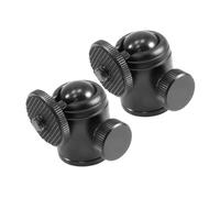 VILLCASE 2piezas Suministro Rotula De Bola Tornillo Metal Pequeño Soporte Cámara