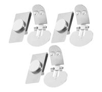 VILLCASE 3 Pares de Pasadores de Corbata Magnéticos Invisibles para Hombres en Acero Inoxidable, Elegancia Profesional y Comodidad Instantánea para Ropa Formal y Trabajo