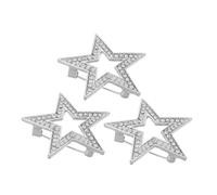 VILLCASE 3 Piezas broche traje de diadema luz mini pecera luces decorativas para peceras marcador de boda marcador de oro rosa patas pin para ropa mujer pasador de mochila aleación Silver