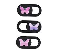 VILLCASE 3 Piezas Cubierta Deslizante de Privacidad para Cámara Web Juego de Ultra Fina para Laptop y Tabletas Protección Antipeeping y Antihacking Adhesivo Duradero Colores