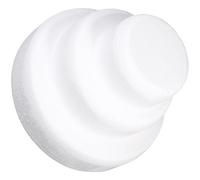 VILLCASE 3 Piezas de Moldes Redondos para Tartas de Espuma, Modelo Compacto para Práctica de Decoración y Manualidades en Trabajos Hechos a Mano