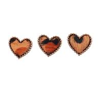 VILLCASE 3 Piezas Tachuelas Decorativas para Correa de Reloj Forma Diseño de Accesorios para Correas de Silicona de y