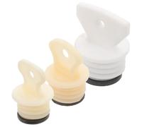 VILLCASE 3 Piezas Tapones Portátiles para Bolsas de Agua Caliente Sellado Anti-fugas de Pequeño Mediano Grande Accesorios Prácticos y Ligeros para Uso Doméstico y Viajes