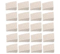 VILLCASE 30 Unidades Kiln Heating Element Pad Aluminium Oxide Ceramic Wire Mat High-temperature Stable Pottery Kiln Parts For Electric Accessories