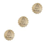 VILLCASE 360 Uds Tarjetas De Recinto Para Pegatinas De Boda Etiquetas De Tarjetas De Recinto De Papel Kraft De o Redondas