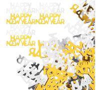 VILLCASE 3bolsas Confeti Feliz Año Para Fiestas De Confeti Festivo Decoraciones De Mesa Para Celebraciones De Año