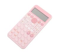 VILLCASE 3piezas Calculadora Científica Electrónica Portátil para y Profesionales Funciones Avanzadas para y Pantalla y Óptima Color Rosa