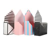 VILLCASE 4 Cajas Para Embalaje De Flores Cajas Para Sobres De Ramos Resistente y Duradera