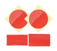 VILLCASE 4 Piezas Calcomanía Indicadora de Presión de Aire Roja para Manómetro Película Reflectante para Marcadores del Tablero de Instrumentos