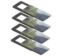 VILLCASE 4 Piezas Cubierta de Privacidad para Cámara Web Deslizante Usar Compatible con Laptop Ordenador y Tablet