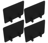 VILLCASE 4 Piezas Mampara De Escritorio De Oficina Panel Divisor Independiente Partición De Escritorio De Oficina Biombo De Mesa Tablero Divisor o Hogar