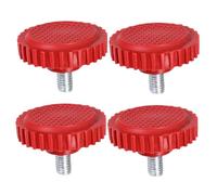 VILLCASE 4 Piezas Soporte de Pata para Básculas Electrónicas con Base de Plástico Antideslizante y Montaje Tornillo Compatible con Básculas de Cocina y Baño