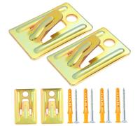 VILLCASE 4 piezas Soporte para Calentador de Agua de Pared Robusto con Gancho Multipropósito Kit de Instalación Fácil y Resistente para Termo Eléctrico