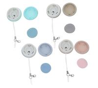 VILLCASE 4piezas Limpiador de Pantalla Macaron Unidades Paño de Microfibra para Lentes de Limpiador de Pantallas para Celulares de Color Rosa Azul Verde Menta y Uso Oficina y Hogar