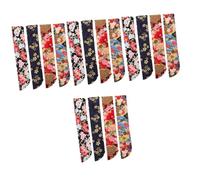 VILLCASE 4sets Bolsa De Ventilador Bolsa De Almacenamiento De Ventilador De Papel Ventiladores De Mano Cubierta De La Manga del Ventilador De Mano Ventilador De Mano Japonés Casos 4pcs*4