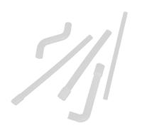 VILLCASE 5 Piezas Tubo Flexible y Presión Compatible con Modelos y Eléctricos para Hogar y Oficina