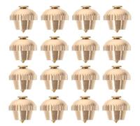 VILLCASE 50 Piezas Cierres de Broche Metálicos para Insignias Hebillas de Rosca para Alfileres de Solapa Accesorios para Manualidades y Respaldos Seguros para Guardapinchos