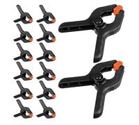 VILLCASE 50piezas Clip De Fondo De Foto Pinzas De Resorte Resistentes para Fotografía y Vídeo Clips para Telón De Fondo De Muselina De Abrazaderas De Resorte