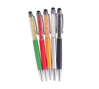 VILLCASE 5piezas Lápiz Capacitivo Óptico Cristal para Pantalla Táctil para Tabletas Escritura Mano Lápices de Imitación Diamante para Teléfono y Portátiles