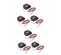 VILLCASE 6 Piezas 5015 Tablero de Notas del Monitor Accesorios para Ventiladores de refrigeración Cooling Fan Ventilador refrescante Accesorio de Impresora soplador Industrial turbina cc12v