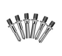 VILLCASE 6 piezas Adaptador de Taladro Conector de Varilla Hexagonal y Cuadrada para Impact Driver y Divisor Extensión Estable para Reparaciones Carpintería y Renovaciones Hogar