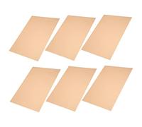 VILLCASE 6 Piezas Láminas Difusoras de Luz de PVC Filtros de Gel para Iluminación Estudio Película de Color para Fotografía y Teatrales