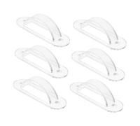 VILLCASE 6 Piezas Para Interruptor De Luz Tapa De Seguridad Transparente Para Interruptores De Palanca Para Decoración De Hogar y Seguridad Infantil