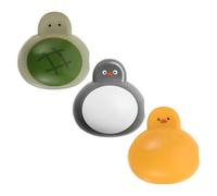 VILLCASE 6 Piezas Unidades Funda Protectora para Cabezal de Cepillo de Dientes Estuche Antipolvo de Plástico para Cepillos Eléctricos y Manuales Diseño Animal Pato Tortuga Pingüino para