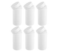 VILLCASE 6piezas Tubos Vacíos Aplicadores de Desodorante de Envases Cosméticos DIY para Colorete Envases de Plástico Reutilizables para Viajes