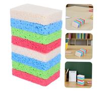 VILLCASE 8 Piezas Esponjas Textura para Pintura Esponja Knockdown para Reparación de Paredes y Herramienta Rectangular para Manualidades y Decoración DIY Compatible con Acuarela Acrílico y