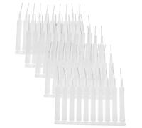 VILLCASE 80 Piezas Cepillo de Limpieza para Boquilla de Ducha Portátil Limpiador de Agujeros Hogar Plástico Resistente Alta e Limpieza No Se Deforma Acabado Profesional en