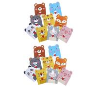 VILLCASE 90 piezas Tarjetas de Felicitación con Diseño de Animales Surtidas para Tarjetas de Bendiciones Infantiles con Colores Vibrantes y Resistente para Oficinas y Tiendas