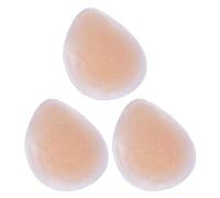 VILLCASE Almohadillas de Silicona Impermeables para Natación Femenina 3 Unidades Tamaño L Adhesivos Íntimos para Bikini y Bañador Resistentes al Agua Sudor Uso Cómodo y Portátil