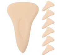 VILLCASE Almohadillas Íntimas Ultrafinas y Discretas para Natación, 8 Unidades Beige de Chinlon y Esponja para Mujeres en Piscinas Públicas y Playa
