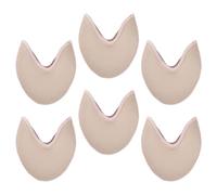 VILLCASE Almohadillas para Dedos del Pie de Ballet Antideslizantes Tejido de Punto Transpirable Color Piel Natural 3 Pares para Protección y Comodidad en Zapatillas de Punta Uso