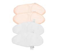VILLCASE Almohadillas Sudor de Axilas para Mujer Tirantes Transparentes, Absorbentes, Portátiles Poliéster, 2 Pares Reutilizables para Evitar Manchas Ropa