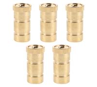 VILLCASE Anclajes Dorado 10 Piezas para Cubiertas de Piscinas de Latón | Pernos de Seguridad Retención Firme, para Instalación Enterrada, Orificio de 3/4 Pulgada