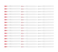 VILLCASE Aplicadores de Bálsamo Labial de Silicona Reutilizables con Tapa Pinceles Aplicadores Pequeños para Labios Set de 60 Unidades Herramienta Portátil para Maquillaje y Retoques