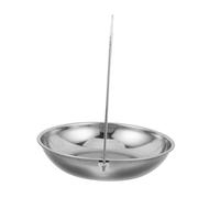 VILLCASE Bandeja Para Básculas Accesorios Cadena Bandeja De Báscula De Acero Inoxidable De Grúa De Paleta De Bolsillo