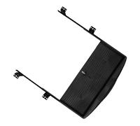 VILLCASE Bandeja para Teclado Tipo Cajón Deslizante para Oficina Soporte Extensible de ABS y Metal en Color Negro Plataforma Compacta para Debajo Mesa Organizador Práctico para Espacio